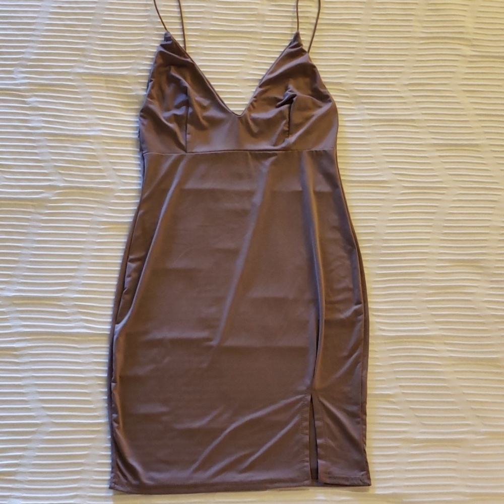 Club L slit dress